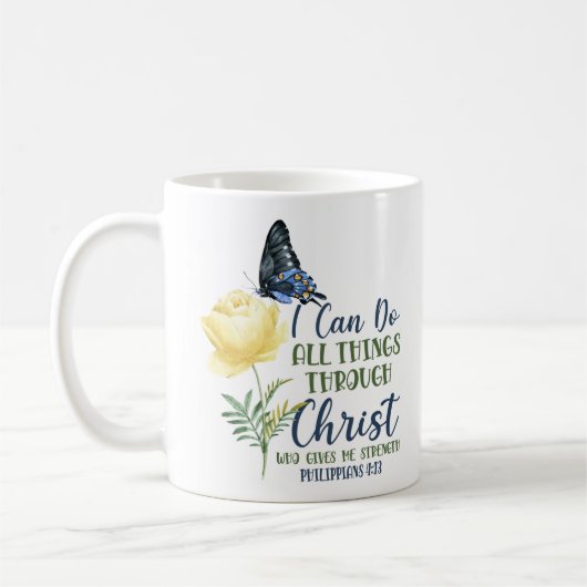 Mug Bible I Can Do All The Things Through Christ (Gauche)