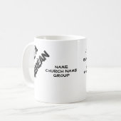 Mug Bible Verse Apologétique Berean Personnalisé Blanc (Devant gauche)
