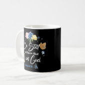 Mug Bible Verse Soyez Toujours Et Sachez Que Je Suis D (Devant gauche)