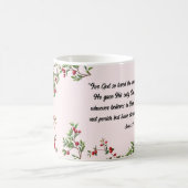 Mug Bible Verset Noël Canneberge Ornament (Centre)