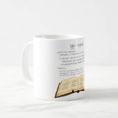 Mug Bibliophile (Devant gauche)