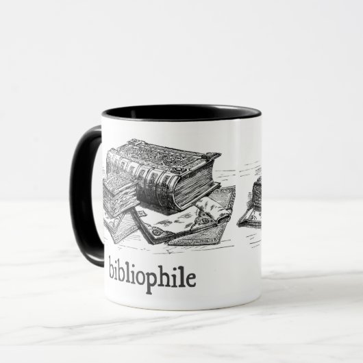 Mug Bibliophile (Devant gauche)