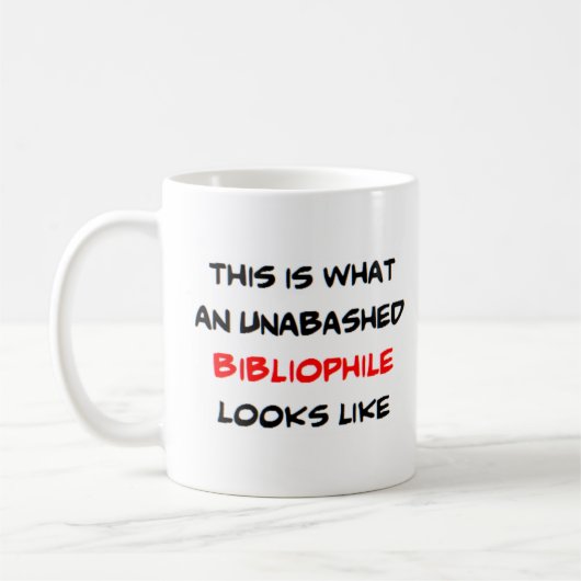 Mug bibliophile, non abonné (Gauche)