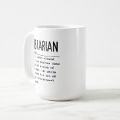 Mug Bibliothécaire (Devant gauche)