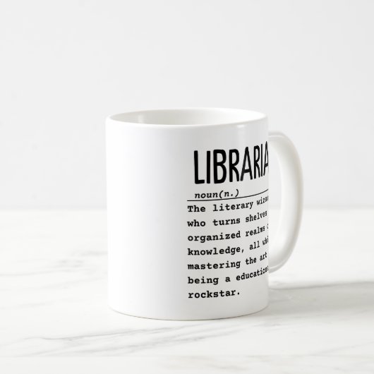 Mug Bibliothécaire (Devant droit)