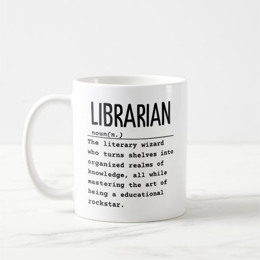 Mug Bibliothécaire (Gauche)