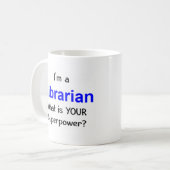 Mug Bibliothécaire (Devant gauche)