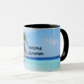 Mug Bibliothécaire à la retraite (Devant droit)