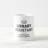 Mug Bibliothécaire Assistante de Bibliothèque Amateur (Centre)