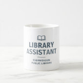 Mug Bibliothécaire Assistante de Bibliothèque Amateur (Centre)