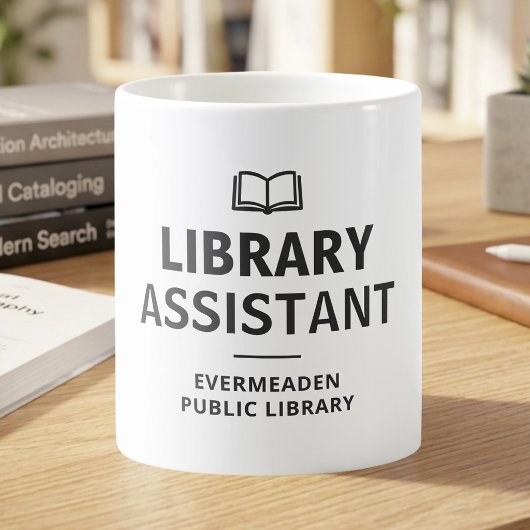Mug Bibliothécaire Assistante de Bibliothèque Amateur