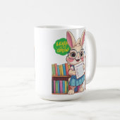 Mug Bibliothécaire en formation étoile – Édition Lapin (Devant droit)