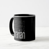 Mug Bibliothécaire Extraordinaire (Devant gauche)
