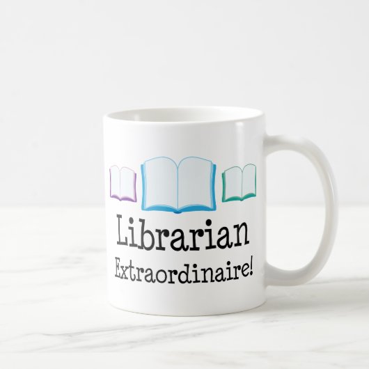 Mug Bibliothécaire Extraordinaire (Droite)