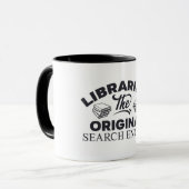 Mug Bibliothécaire Le Moteur de recherche original (Devant gauche)