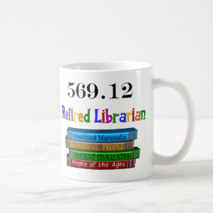 Mug Bibliothécaire retraité 569,0 (système décimal