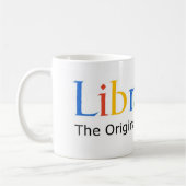 Mug Bibliothécaires le moteur de recherche original (Gauche)