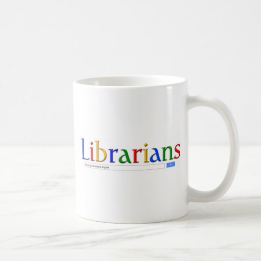 Mug bibliothécaires le moteur de recherche original (Droite)
