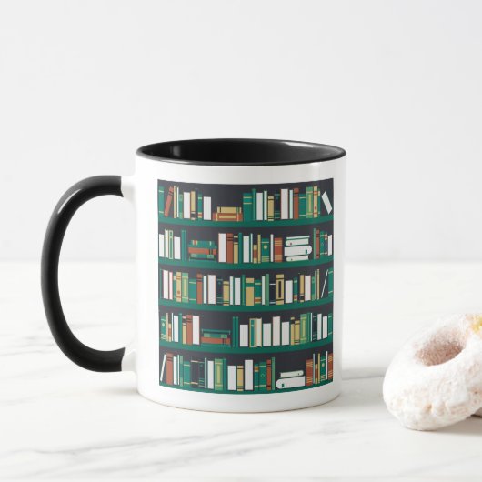 Mug Bibliothèque (Avec donut)