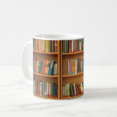 Mug Bibliothèque arrière-plan (Devant gauche)