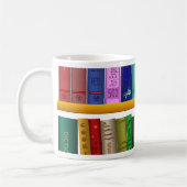 Mug bibliothèque bibliothèque bibliothèque lecture (Gauche)