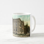 Mug Bibliothèque, cru 1909 de Binghamton NY (Devant droit)