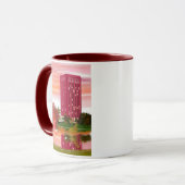 Mug Bibliothèque dans l'automne par Tam Nguyen (Devant gauche)