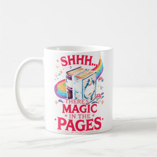 Mug Bibliothèque de lecteur il y a de la magie dans le