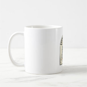 Mug Bibliothèque hantée Salem Fantôme Vintage Hallowee