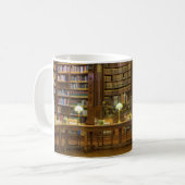 Mug Bibliothèque historique antique (Devant gauche)