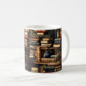 Mug Bibliothèque Livres Librairie Vêtements de livres (Devant droit)