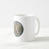 Mug Bibliothèque livresque Chat POD Vector Art - Bibli (Devant droit)