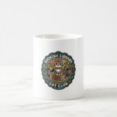 Mug Bibliothèque livresque Chat POD Vector Art - Bibli (Centre)
