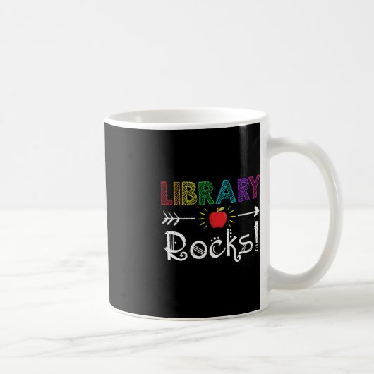 Mug Bibliothèque Rocks Professeur Étudiant S'Amuser Re (Droite)