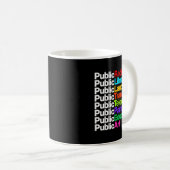 Mug Bibliothèques de radio publique Terres Transit Ted (Devant droit)