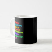Mug Bibliothèques de radio publique Terres Transit Ted (Devant gauche)