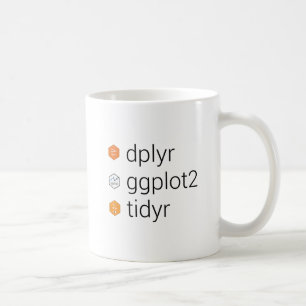 Mug Bibliothèques de Tidyverse : dplyr, ggplot2, tidyr