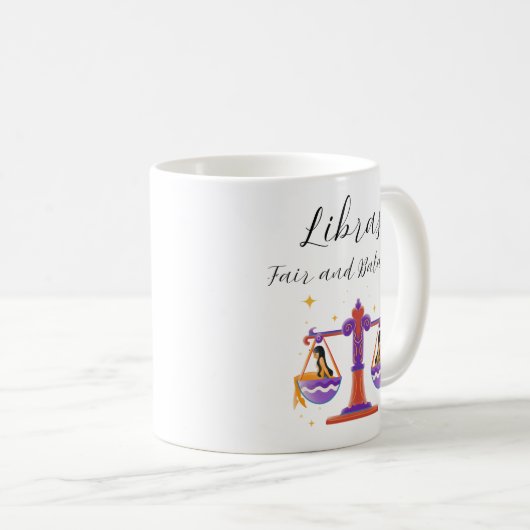 Mug Bibliothèques : équitables et équilibrées (Devant droit)