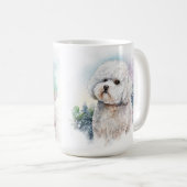 MUG BICHON BICHON FRISE CHIEN FACE (Devant droit)