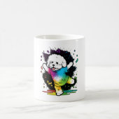 Mug Bichon coloré Kawaii Dancing (Centre)