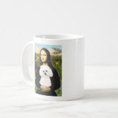 Mug Bichon Frise 2R - Mona Lisa (Devant gauche)