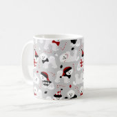 Mug Bichon Frise Christmas Grey (Devant gauche)