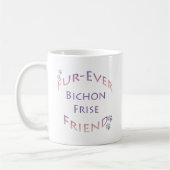 Mug Bichon Frise Furever (Gauche)