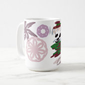 Mug Bichon Frise Hiver (Devant gauche)