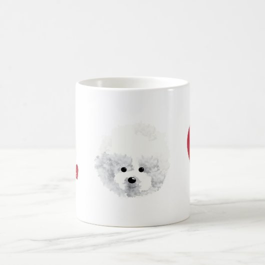 Mug Bichon Frise _ mélange _ (Centre)