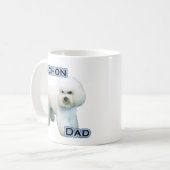 Mug Bichon Frise Papa 4 (Devant gauche)