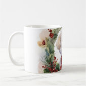 Mug Bichon Frise Wreath Festive Pup (Gauche)