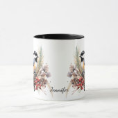 Mug Bickadee en hiver (Centre)