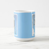 Mug Bickadee sur la peinture d'alimentation - Oiseaux (Centre)