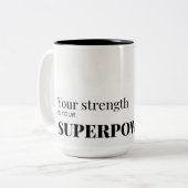 Mug bicolore (Devant gauche)